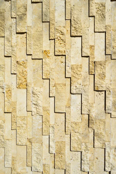 Rechteckig Ausgeschnittene Beige Marmor Wand Textur Hintergrund Sein Kann Fliese — Stockfoto