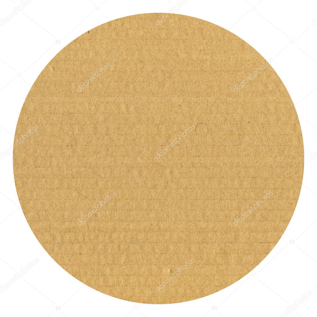 Brown and beige corrugated cardboard, very suitable for background