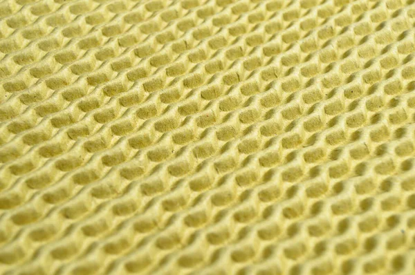 Bruin Beige Gekleurde Golfkarton Detail Karton Papier Textuur Als Achtergrond — Stockfoto