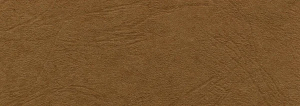 Vhodné Pro Pozadí Kožená Textura Povrch Kraft Hnědý Papír Zblízka — Stock fotografie