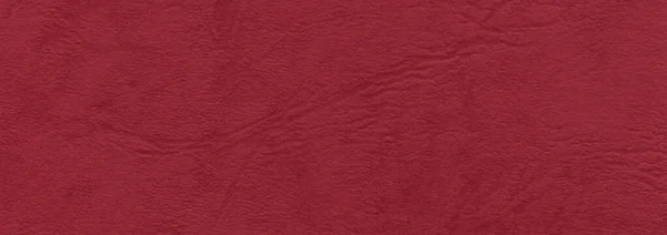 Geschikt Voor Achtergrond Leer Textuur Oppervlak Kraft Rood Papier Close — Stockfoto