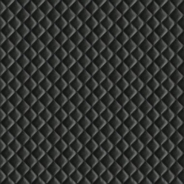 Taklit sığır derisi kare siyah dokusu, yakın plan, herhangi bir tasarım çalışması için kullanışlı