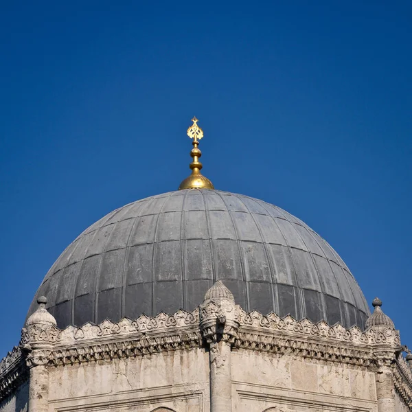 Османский Стиль Архитектуры Мечети Минареты Детали Стамбул Турция — стоковое фото