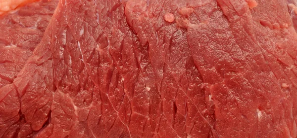 Чистый Свежее Красное Мясо Говядины Сырое Красное Мясо Текстуры — стоковое фото