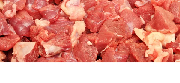 Sauberes Sehr Frisches Rohes Rindfleisch Rohes Rotes Fleisch Textur — Stockfoto