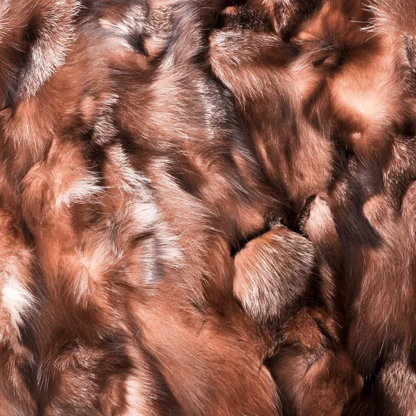 自然な毛皮の質感 女性のファッションのための豪華なアウター 冬に女性が身に着けている毛皮のコートのテクスチャ — ストック写真
