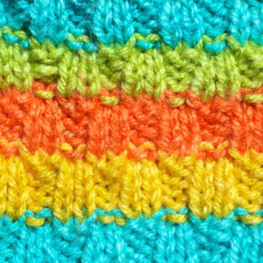 Yünden desenli kumaş. El yapımı kumaş rengi yün arkaplan dokusu