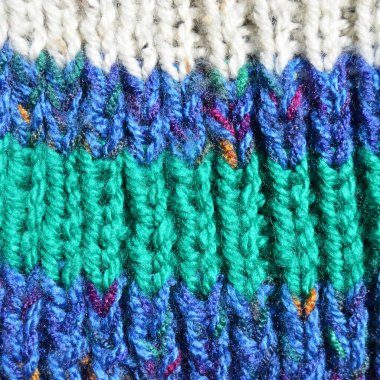 Yünden desenli kumaş. El yapımı kumaş rengi yün arkaplan dokusu