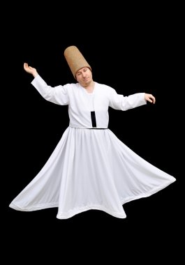 Whirling dervish clipart