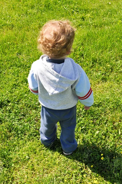 Rear view of a child — Stock Photo, Image