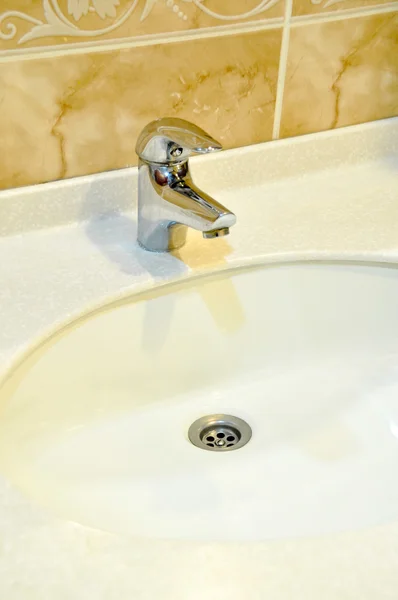 Modern banyo musluklar — Stok fotoğraf