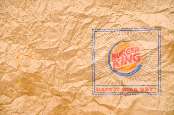 Burger King logo — Foto Stock