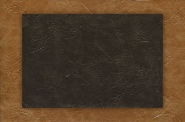 Taklit sığır derisi bej ve siyah doku. Yakın plan, herhangi bir tasarım çalışması için kullanışlı.