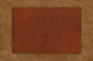 Taklit sığır derisi bej ve kahverengi desen yakın plan, herhangi bir tasarım çalışması için kullanışlı arka plan