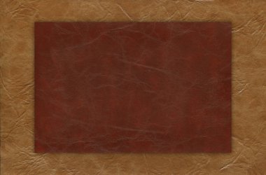 Taklit sığır derisi bej ve kahverengi desen yakın plan, herhangi bir tasarım çalışması için kullanışlı arka plan