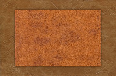 Taklit sığır derisi bej ve kahverengi desen yakın plan, herhangi bir tasarım çalışması için kullanışlı arka plan