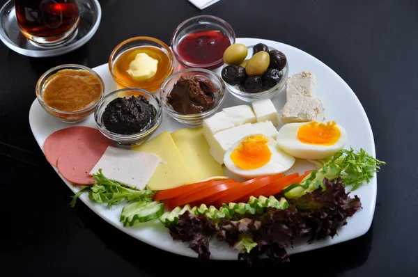 A breakfast plate Royalty Free Stock Photos