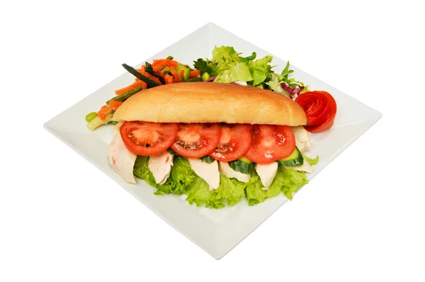 Sandwich molto gustoso — Foto Stock