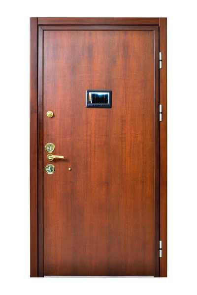 Nowoczesne drzwi aparatu — Zdjęcie stockowe