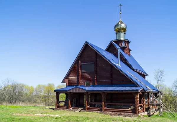 Chiesa Kazanskoy icone Bozhiey Full-grown in Naleskino, Russia — Foto Stock