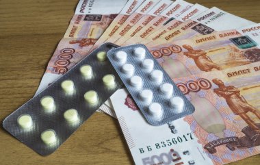 Para faturaları tıbbi tablet ile