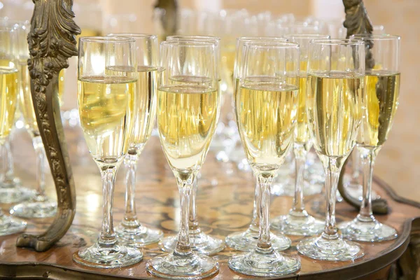 Glas champagne — Stockfoto