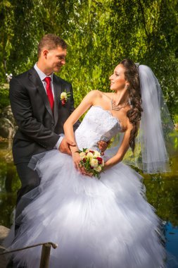  güzel bir gelin ile damat