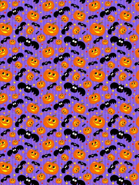 Naadloze halloween patroon — Stockfoto