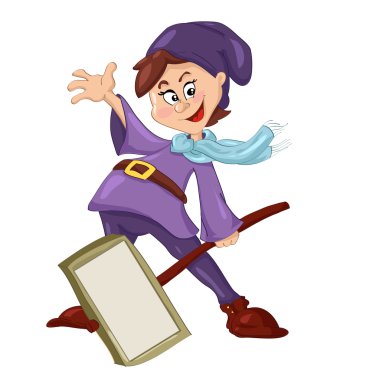 Neşeli yakışıklı cüce