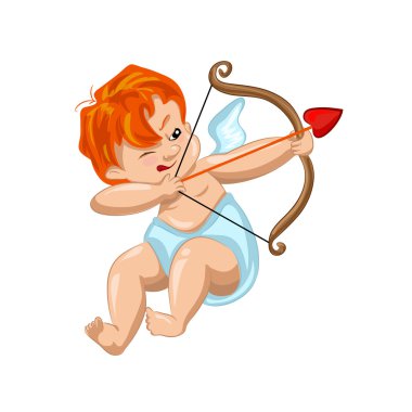 Sevgililer günü aşk tanrısı melek