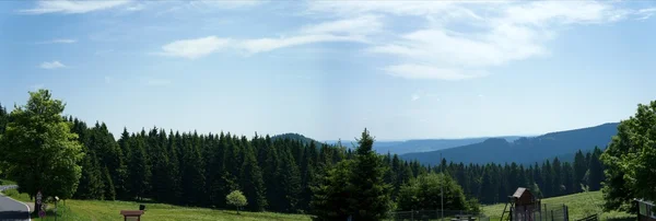 で、ドイツのチューリンゲンの森のレンシュタイク — ストック写真