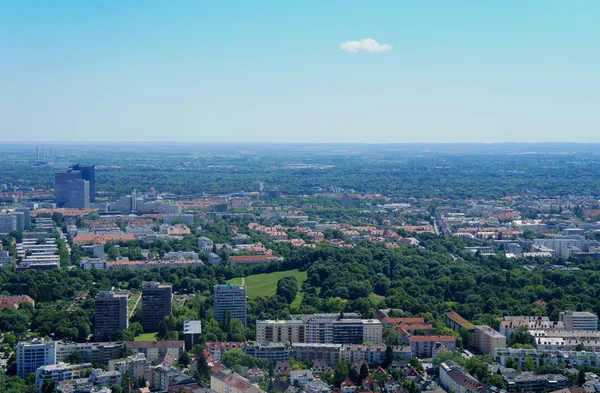 Pohled přes Mnichov, Bavorsko — Stock fotografie