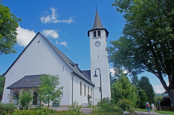 Kostel u jezera Titisee — Stock fotografie