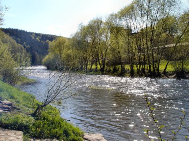 Zschopau Nehri 'nde yürüyüş