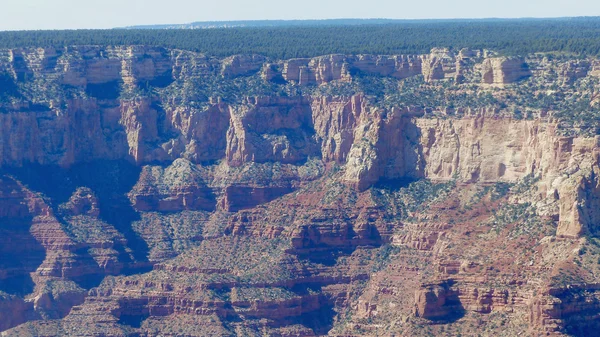 The Grand Canyon from the air — Stock Photo, Image