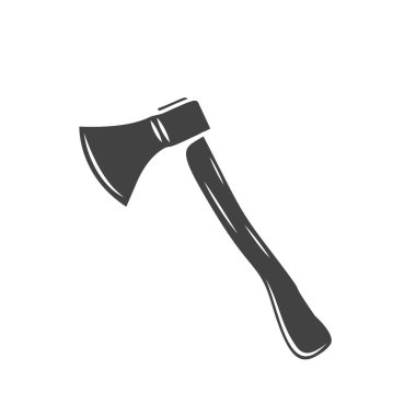 Tahta saplı balta kabartma simgesi