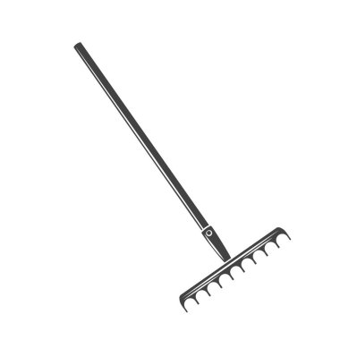 Bahçe tırmığı simgesi