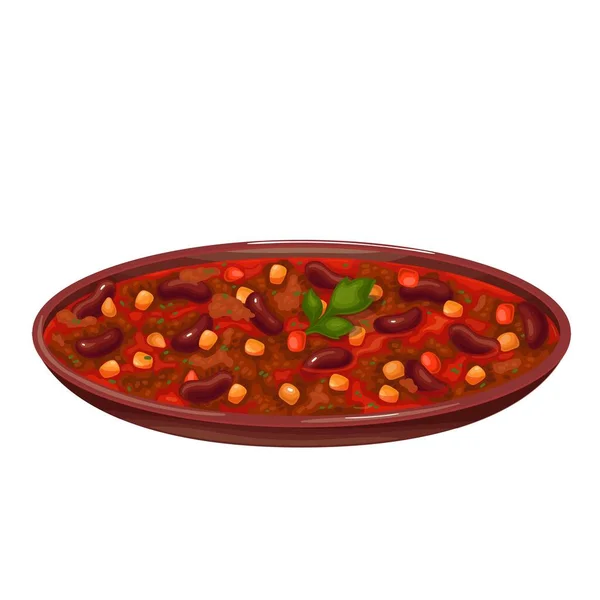 Icône pozole mexicaine — Image vectorielle