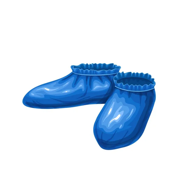 Zapato azul cubre icono, — Archivo Imágenes Vectoriales