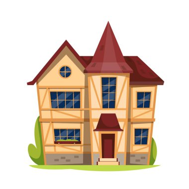 German or Bavarian house icon