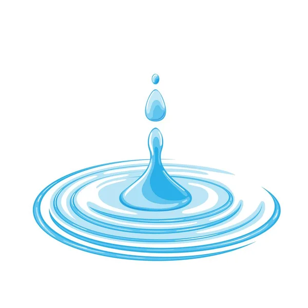 Water drops element — Stock Vector