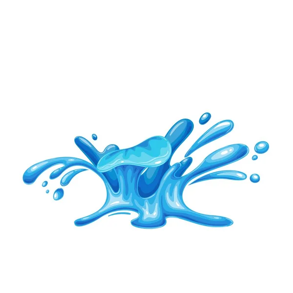 Elemento gotas agua — Vector de stock