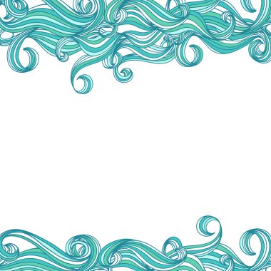 arka plan dalgalar ile