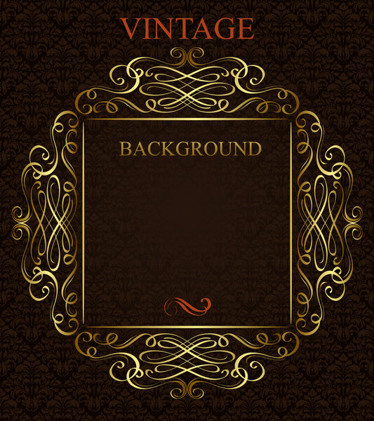 Золотая рамка
