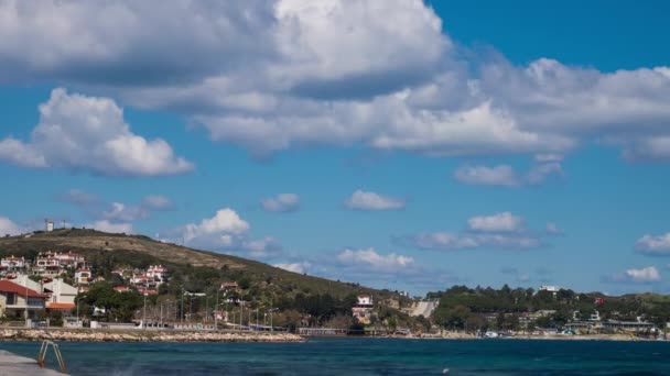 Όμορφη θαλασσογραφία πανόραμα time lapse — Αρχείο Βίντεο