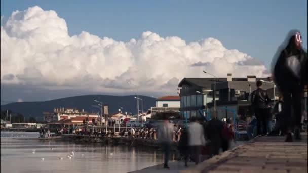 Izmir, Turquia - 2 de junho de 2021: urla time lapse — Vídeo de Stock