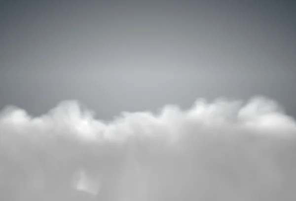 Grauer, stürmischer Himmel mit Wolken bedeckt — Stockfoto