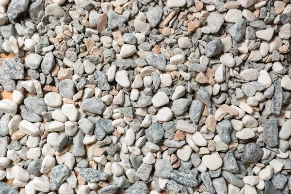 Textura macro de piedras coloridas y guijarros — Foto de Stock