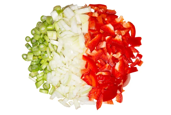 Paprika and onions 2 — Stock Photo, Image