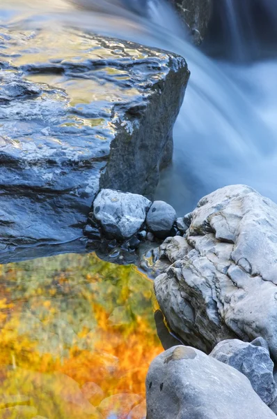 Kleurrijke creek weergave — Stockfoto